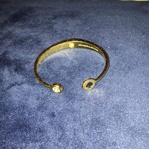 Kate Spade gold cuff bracelet